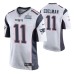 Men New England Patriots Julian Edelman Super Bowl LIII Nike Game Jersey White