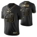 Men Tremaine Edmunds Black Buffalo Bills Golden Edition Vapor Untouchable Limited Jersey