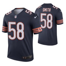 Men Roquan Smith #58 Chicago Bears Navy Legend Jersey