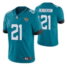 Jaguars C.J. Henderson 2020 NFL Draft Teal Jersey Vapor Limited