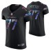 New York Jets Mekhi Becton #77 Vapor Elite Black Jersey