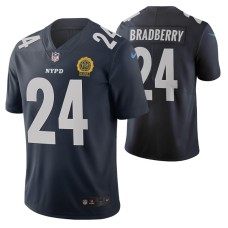 New York Giants James Bradberry City Edition Navy Vapor Limited Jersey