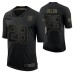 Green Bay Packers #28 A. J. Dillon Black 2020 Salute To Service Limited Jersey