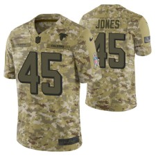 Atlanta Falcons #45 Deion Jones Camo Limited 2018 Salute to Service Jersey Men