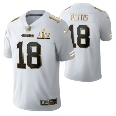 Dante Pettis San Francisco 49ers Super Bowl LIV White Vapor Limited Golden Edition Jersey