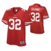 San Francisco 49ers #32 Tevin Coleman Pro Line Women Jersey Scarlet