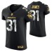 Miami Dolphins Byron Jones #31 Golden Edition Black Elite Jersey