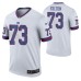 Zach Fulton No. 73 New York Giants White Color Rush Legend Jersey