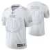 Cleveland Browns #00 Custom Vapor Limited White Platinum Jersey