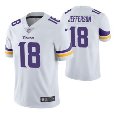 Justin Jefferson Vikings 2020 NFL Draft White Vapor Limited Jersey