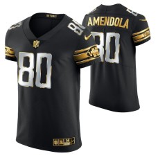 Detroit Lions Danny Amendola #80 Golden Edition Black Elite Jersey