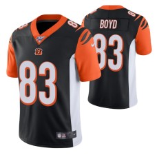 Cincinnati Bengals Tyler Boyd Black 100th Season Vapor Limited Jersey