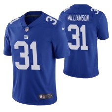 New York Giants Chris Williamson Vapor Untouchable Limited Blue Jersey