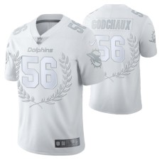 Miami Dolphins #56 Davon Godchaux limited edition White collection Jersey