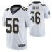 New Orleans Saints Demario Davis White 100th Season Vapor Limited Jersey