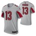 Men Kurt Warner Arizona Cardinals Jersey Silver Inverted Legend Edition