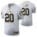 Washington Redskins Landon Collins 100th Season Jersey White Vapor Limited Golden Edition