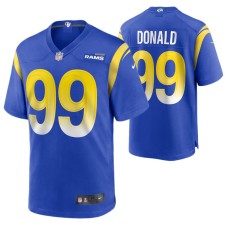 Los Angeles Rams Aaron Donald Game #99 Royal Jersey