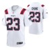 Men New England Patriots Patrick Chung #23 Game White Jersey