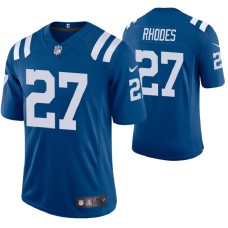 Indianapolis Colts #27 Xavier Rhodes Vapor Limited Royal Jersey