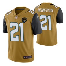 Jacksonville Jaguars C.J. Henderson Color Rush Limited Gold Jersey