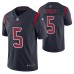 Houston Texans Ryan Finley #5 Color Rush Limited Navy Jersey