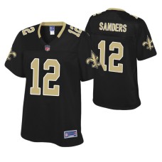 New Orleans Saints Emmanuel Sanders Black Pro Line Player Jersey Women