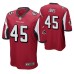 Men Atlanta Falcons #45 Deion Jones Red Nike Game Jersey