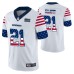 Dallas Cowboys Ezekiel Elliott White Independence Day Vapor Limited Jersey