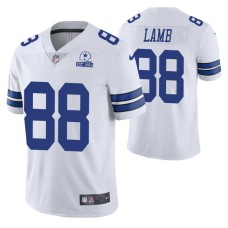 Dallas Cowboys CeeDee Lamb 60th Anniversary White Vapor Limited Jersey