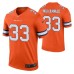 Denver Broncos Khalfani Muhammad Men Orange Color Rush Legend Jersey