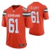 Browns Jordan Elliott 2020 NFL Draft Orange Jersey Vapor Limited