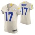 Los Angeles Rams Robert Woods #17 Vapor Elite Cream Jersey