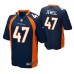 Men Denver Broncos #47 Josey Jewell Navy Nike Game Jersey