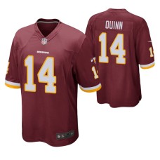 Men Washington Redskins #14 Trey Quinn Red Nike Game Jersey