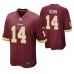 Men Washington Redskins #14 Trey Quinn Red Nike Game Jersey