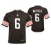 Youth Cleveland Browns Baker Mayfield Game #6 Brown Jersey