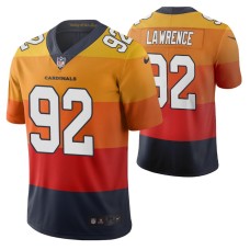 Arizona Cardinals Rashard Lawrence City Edition Sunset Orange Vapor Limited Jersey