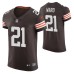 Men Cleveland Browns Denzel Ward Vapor Elite Brown Jersey