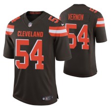 Cleveland Browns Olivier Vernon Brown Limited Men Jersey