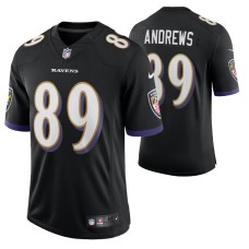 Baltimore Ravens #89 Mark Andrews Vapor Limited Black Jersey