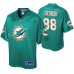 Men Miami Dolphins Mike Gesicki Team Icon Aqua Jersey