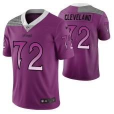 Minnesota Vikings Ezra Cleveland City Edition Purple Vapor Limited Jersey