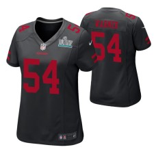 Fred Warner San Francisco 49ers Super Bowl LIV Women Black Game Jersey