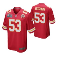 Kansas City Chiefs Anthony Hitchens Super Bowl LIV Red Game Jersey