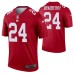 Men #24 James Bradberry New York Giants Red Inverted Legend Jersey