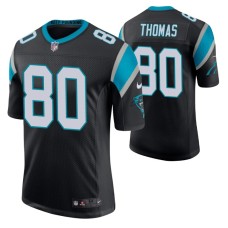 Ian Thomas #80 Vapor Limited Black Carolina Panthers Jersey