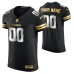 Minnesota Vikings Custom #00 Golden Edition Black Vapor Elite Jersey