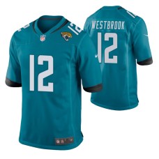 Men Jacksonville Jaguars #12 Dede Westbrook Teal Nike Game Jersey