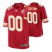 Men Kansas City Chiefs #00 Custom Red Nike Game Jersey